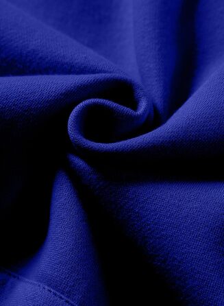 Чоловічий зимовий худі JMIERR — теплий бавовняний світшот з капюшоном та кишенями, синій, розмір L