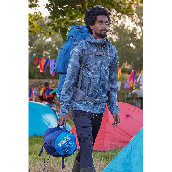 Сплячий мішок Mountain Warehouse Summit 300 - 3/4 сезону, ізольований, мумієподібний, 200 см, для кемпінгу та трекінгу