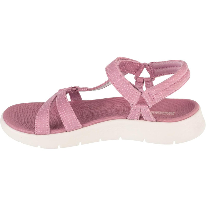 Сандалі Skechers Go Walk Flex жіночі, текстиль, 39 EU, ніжно-ліловий