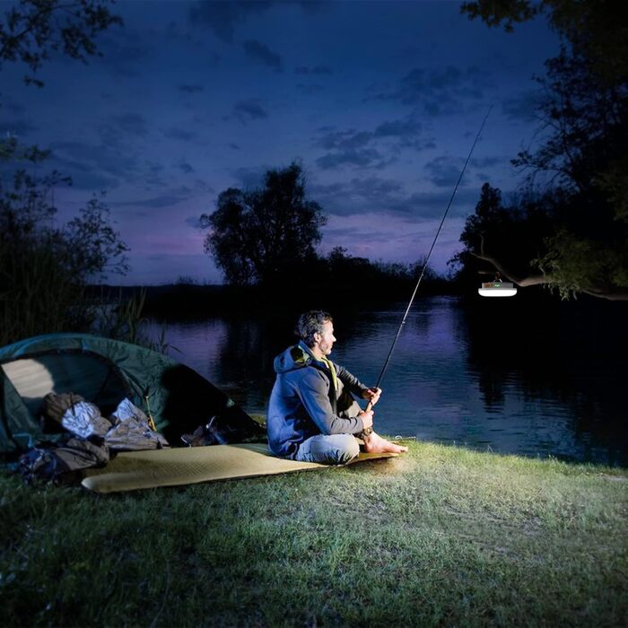 Abcidy 2500 Lumen LED Camping Lantern Tent Light Rechargeable, 7200mAh 30W Camping Lantern Dimmable, Portable Electronic Lantern for Power Outages, Outdoors, Emergency, Reading While Hiking…
