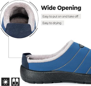 Тапочки халатні зимові Mishansha для чоловіків та жінок, теплі, з плюшевою підкладкою, розмір 35-47, зелені (блакитні, 46 EU)