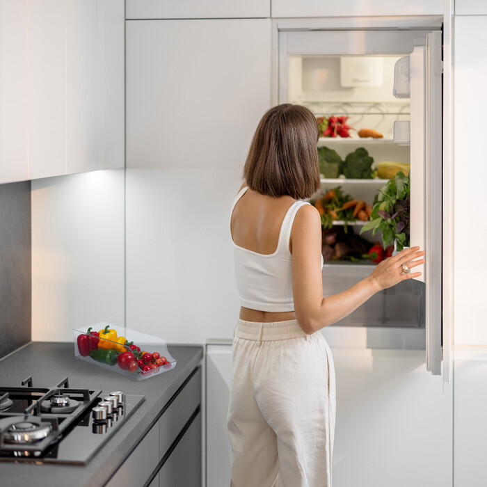 Relaxdays Long Refrigerator Organizer