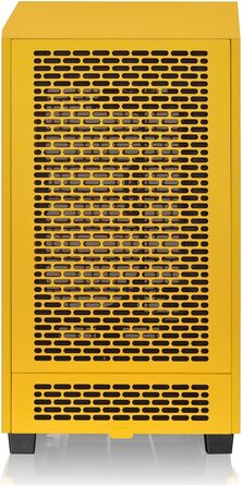 Корпус Thermaltake The Tower 200 Turquoise Mini-ITX з вертикальним кріпленням, скло Temperd Glass, 2x CT140 вентилятори, підтримка AIO 280мм, для відеокарти до 380мм, корпус, білий