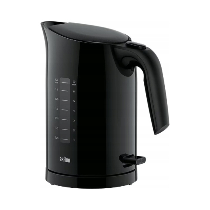 Електричний чайник Braun WK3100, 2200 Вт, 1,7 л, чорний
