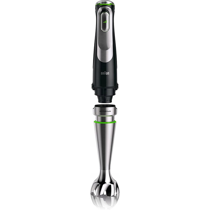Занурювальний блендер Braun MultiQuick 9 MQ9187XLI 1200 Вт, чорний