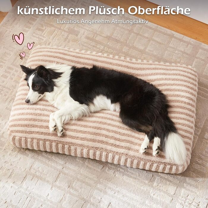 Крісло-лежанка для собак середніх порід, м'яке, знімне, нековзне, 74x53x8 см, коричневе