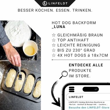 Форма для випічки тортів LINFELDT® Springform 28 см з антипригарним покриттям та нержавіючою сталею