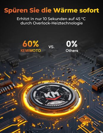 Обогреваемая жилетка KEMIMOTO для мужчин и женщин с USB-аккумулятором 10000mAh, 5 зон обогрева, для катания на лыжах, рыбалки, мотоцикла, активного отдыха, серый, XL