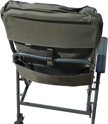 Стілець для риболовлі Cormoran Pro Carp 7200 з підлокітниками, 50x50 см