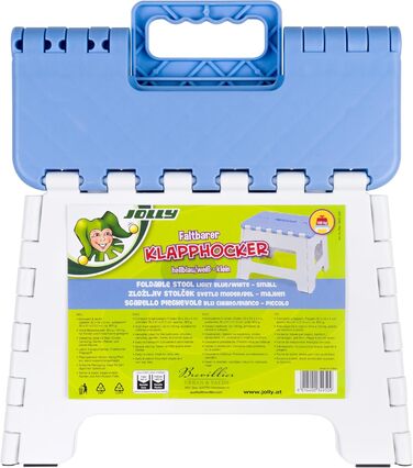 Стілець-трансформер JOY Kapphocker - міцний, до 150 кг, для дітей та дорослих, універсальний (52x33x4,5 см)