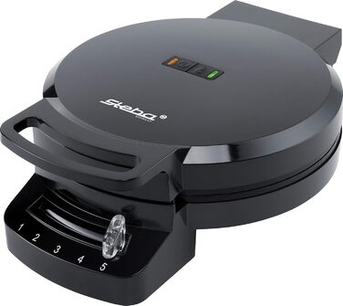 Steba Germany WE 1 Waffle Maker - Non-Stick, Adjustable Temperature, Folding Design