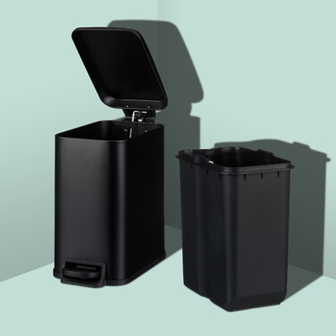 Relaxdays 5 l Soft-Close Trash Can