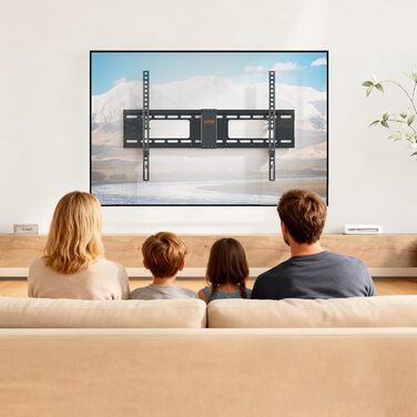 Кронштейн для телевізора ELIVED похилий настінний для LED, LCD, OLED, Plasma 37-82