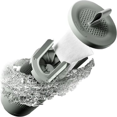 Безструмний осушувач повітря AbsoDry до 25 м² - З наповнювачем, з переробленого пластику - Для вітальні, ванної, підвалу - Осушувач для квартири