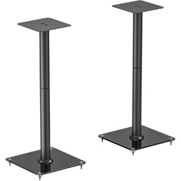 Підставка для колонок HALTERUNGSPROFI LSTSL4-B: металева, для сателітної акустики, пара (2 шт.), до 25 кг