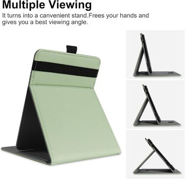 Захисний чохол для Kindle Paperwhite/colorsoft та інших eReaders 6-6.8-7 дюймів (Matcha Green)