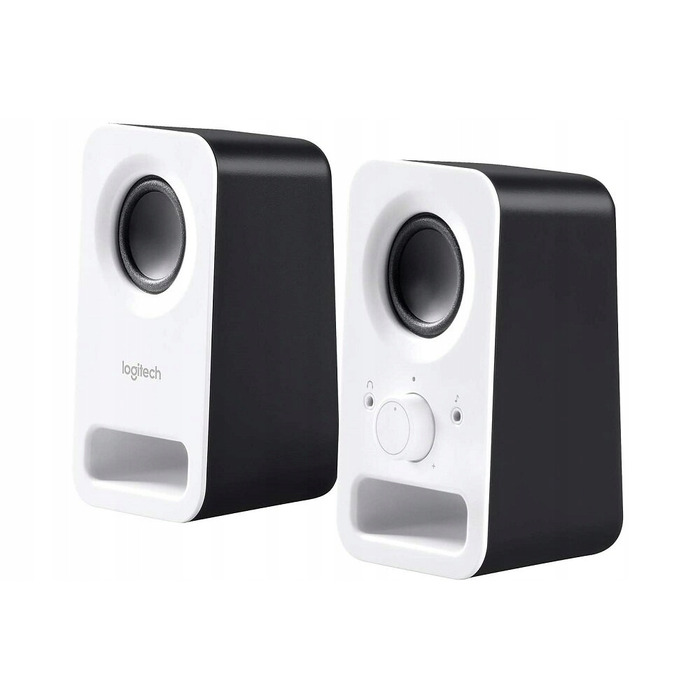 Комп'ютерні колонки Logitech Z150 2.0, 6 Вт RMS, Jack 3,5 мм, білі