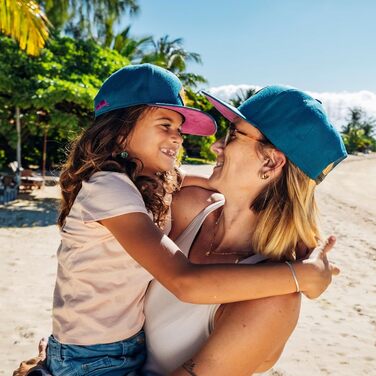 Soulbuddy Snapback кепка для чоловіків та жінок - унісекс стильна кепка для повсякденного носіння та відпочинку - бейсболка Must-Have - універсальний розмір (Petrol-Lila)