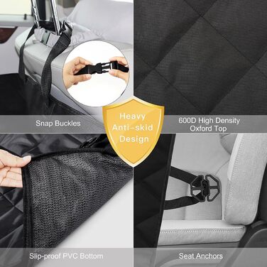 Захист для багажника автомобіля для собак Shine HAI: вологостійкий, антиковзний, для всіх моделей SUV