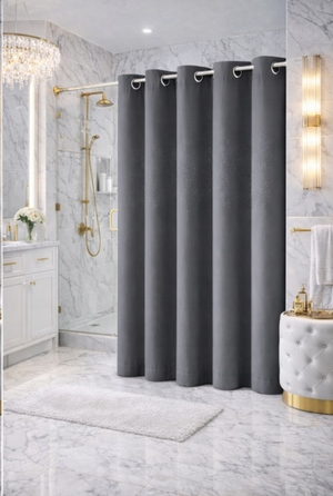 Текстильна штора для ванни NOW-ART, 200 x 200 см