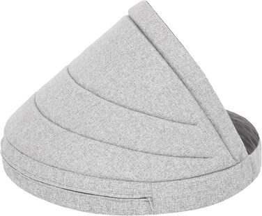 Dog Cave Dog Bed Dog Sofa Dog Cushion Dog House Dog Basket Dog Couch Resting Place Pet Bed Dog Lounger Cushion, : 65 x 50 cm (R1, Ash)