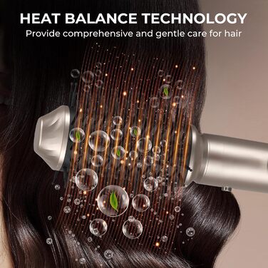 Airstyler 5 в 1: Фен-щітка, плойка для локонів, випрямляч волосся, чорний (Platin-gold)