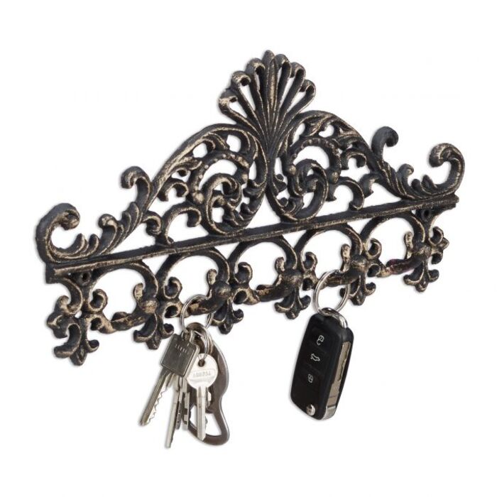 Relaxdays Coat Rack, Cast Iron