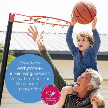 Beurer BM 96 - тонометр з ЕКГ, вимірювання артеріального тиску та пульсу на плечі, для виявлення фібриляції передсердь (AFib) та профілактики інсульту, обхват плеча 22-42 см, з ЕКГ-сенсором та індикатором спокою