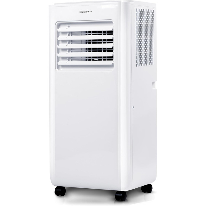 Мобільний кондиціонер Berdsen 5-в-1 10000 BTU: охолодження, осушення, вентиляція, авто- та нічний режими, керування Tuya Smart App, енергоефективний