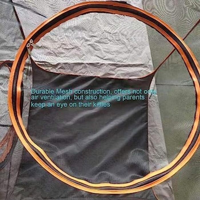 Туннель-намет 2-в-1 для котів та собак, складаний, для вулиці, Pop-Up вольєр для тварин, огорожа-загон, будиночок (Стиль 2)