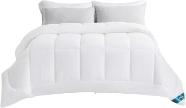 Комплект постільної білизни BEDSURE: ковдра зимова 135x200, ковдра літня 135x200, ковдра всесезонна 135x200, біла (155x220 см)