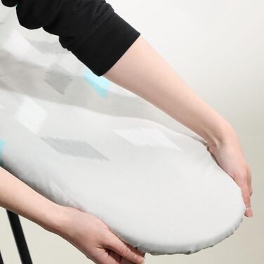 Набір для прасування KADAX з еластичним гумкою, сіро-блакитний, для праски з парою, заміна чохла для прасувальної дошки