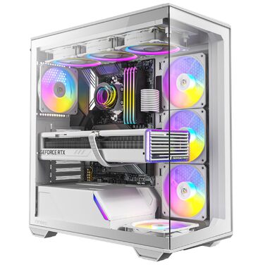 Корпус ПК GEH Antec C8 Wood Full Tower чорний (C3 ARGB White)