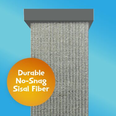 SmartCat Pioneer Pet Ultimate Cat Scratching Post, Grey, 32 Inch (Pack of 1)
