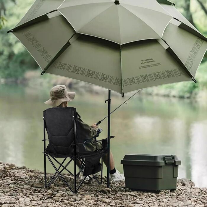 Складний туристичний стілець Caliyo: зручний, міцний, для кемпінгу, відпочинку на природі та дому. Витримує до 120 кг. Різні кольори.