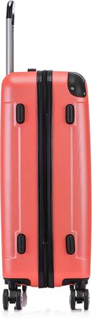 Чемодан Flexot® F-2045, 3-секційний набір, ручна поклажа, валіза на колесах, ручна поклажа, валіза-набір, валіза з твердим корпусом (L, неоново-помаранчевий)