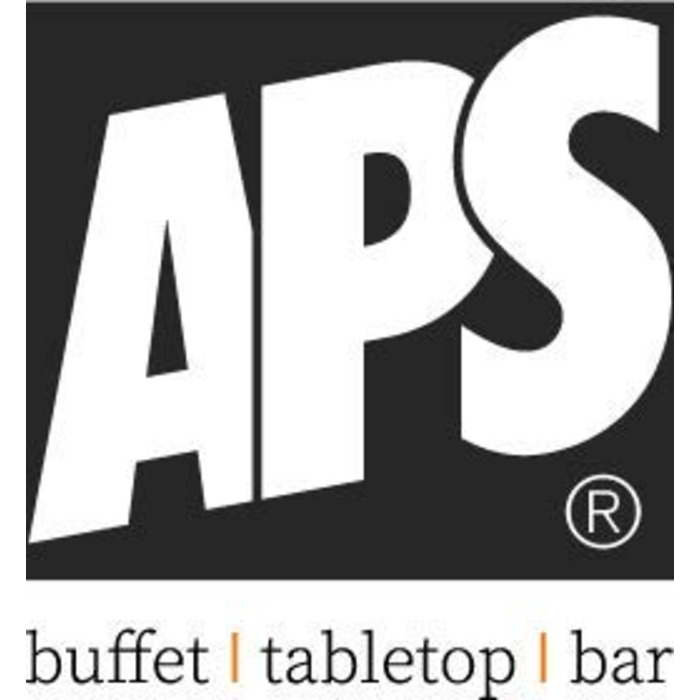 APS Serving Stand - high-quality tiered stand made of chrome-plated metal for 3 plates with a diameter of max. 27 cm - total height 43 cm (plates not included)