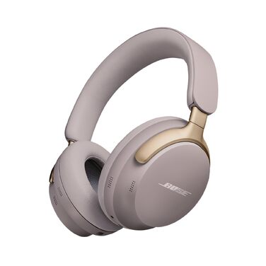 Бездротові навушники Bose QuietComfort Ultra Over-Ear з активним шумозаглушенням, просторовим аудіо (Spatial Audio) та часом роботи до 24 годин, чорні (Sandstone)