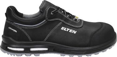 Робочі черевики ELTEN Reaction XXT Low ESD S3S, шкіряні, для жінок та чоловіків, з пластиковою капою, легкі, міцні, 46 EU
