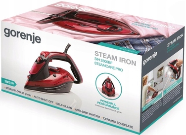 Праска Gorenje SIH2800BF 2800 Вт, керамічна підошва, автоматичне вимкнення