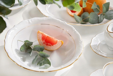 Обідній сервіс на 6 осіб, порцеляна Maria Teresa Konsimo, 12/44 елементи