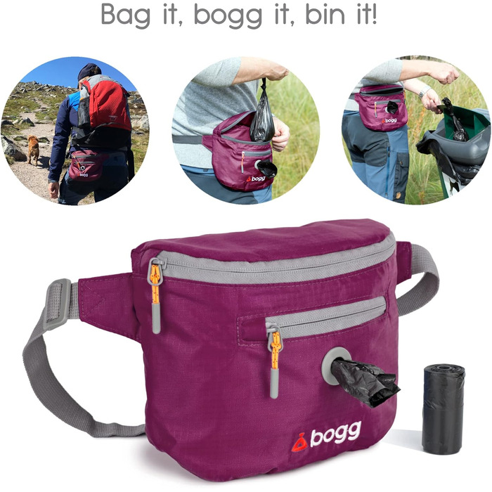BOGG Універсальна сумка-переноска для собак | Диспенсер для пакетів та контейнер для відходів (Бромберг)