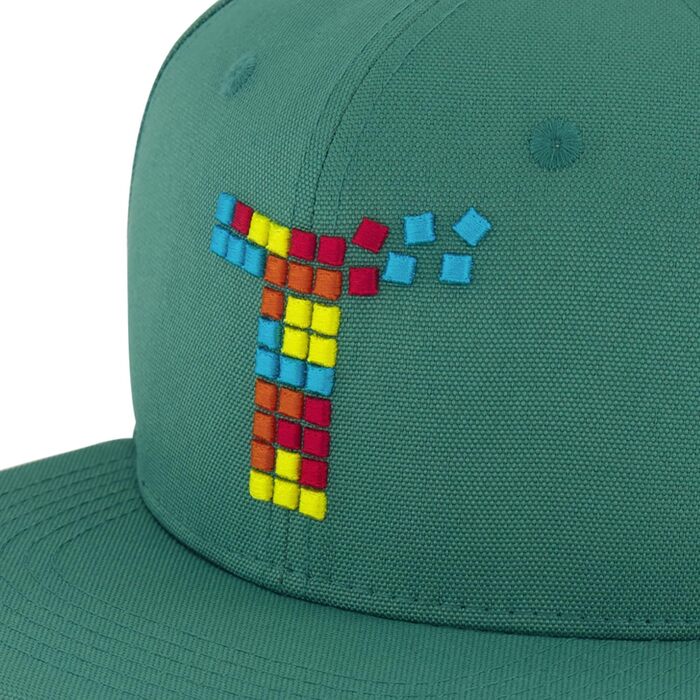 Кепка бейсболка Nebelkind Pixel унісекс, регульована, зелена - стильна streetwear кепка для чоловіків та жінок