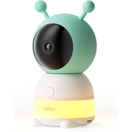 BOIFUN Додаткова камера для дитячого монітора 6T - 2K WiFi, Нічне світло, Розпізнавання руху, крику та звуку, AI Auto-Tracking, Датчик температури та вологості, Запис та відтворення відео BOIFUN Додаткова камера для дитячого монітора 6T - 2K WiFi, Нічне світло, Розпізнавання руху, крику та звуку, AI Auto-Tracking, Датчик температури та вологості, Запис та відтворення відео