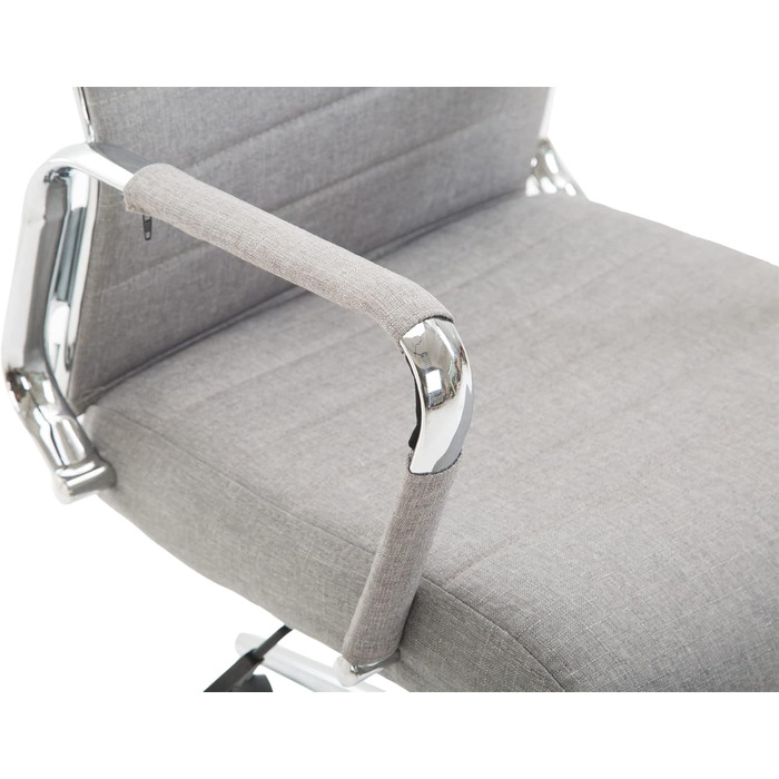 Офісне крісло Kolumbus: ергономічний крісло для офісу та дому, комфортне для тривалої роботи, міцне та довговічне, сірий колір