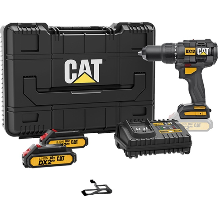 Акумуляторний шуруповерт Caterpillar 18 В DX12 + DA01903