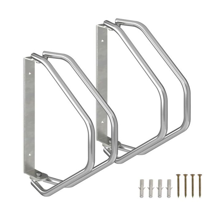 Relaxdays Swivel Bike Rack Wall Mounted Set