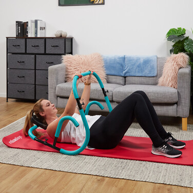 Relaxdays Ab Roller Turquoise