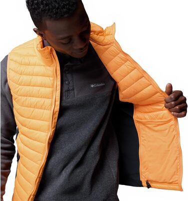 Жилет чоловічий Columbia Powder Pass, пуховий, XXL, Koi/Schwarz