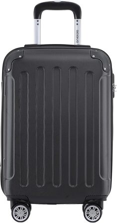 Чохол-валіза Beibye з кодовим замком, 4 колеса, чорний, 55 см